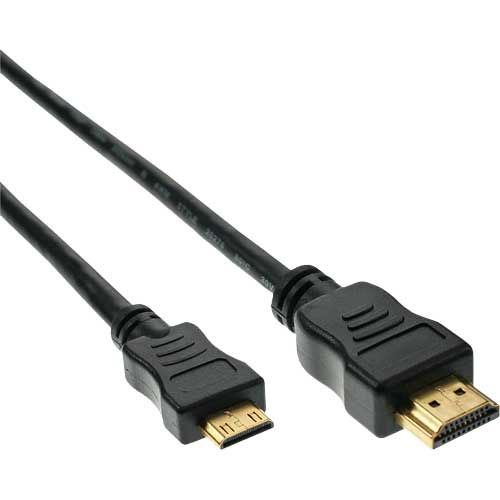 MINI-HDMI CABLE (HDMI Type-A to Type-C) 2M
