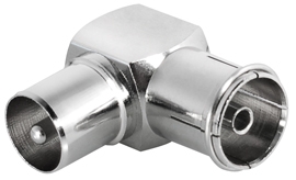 Coaxial Plug Right Angle Metal FS6ML	