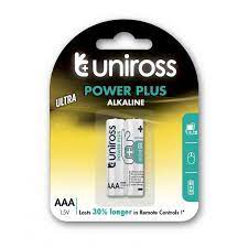 UNIROSS AA 2700 HYBRIO RECHARGABLE BATTERIES 2 PCS	