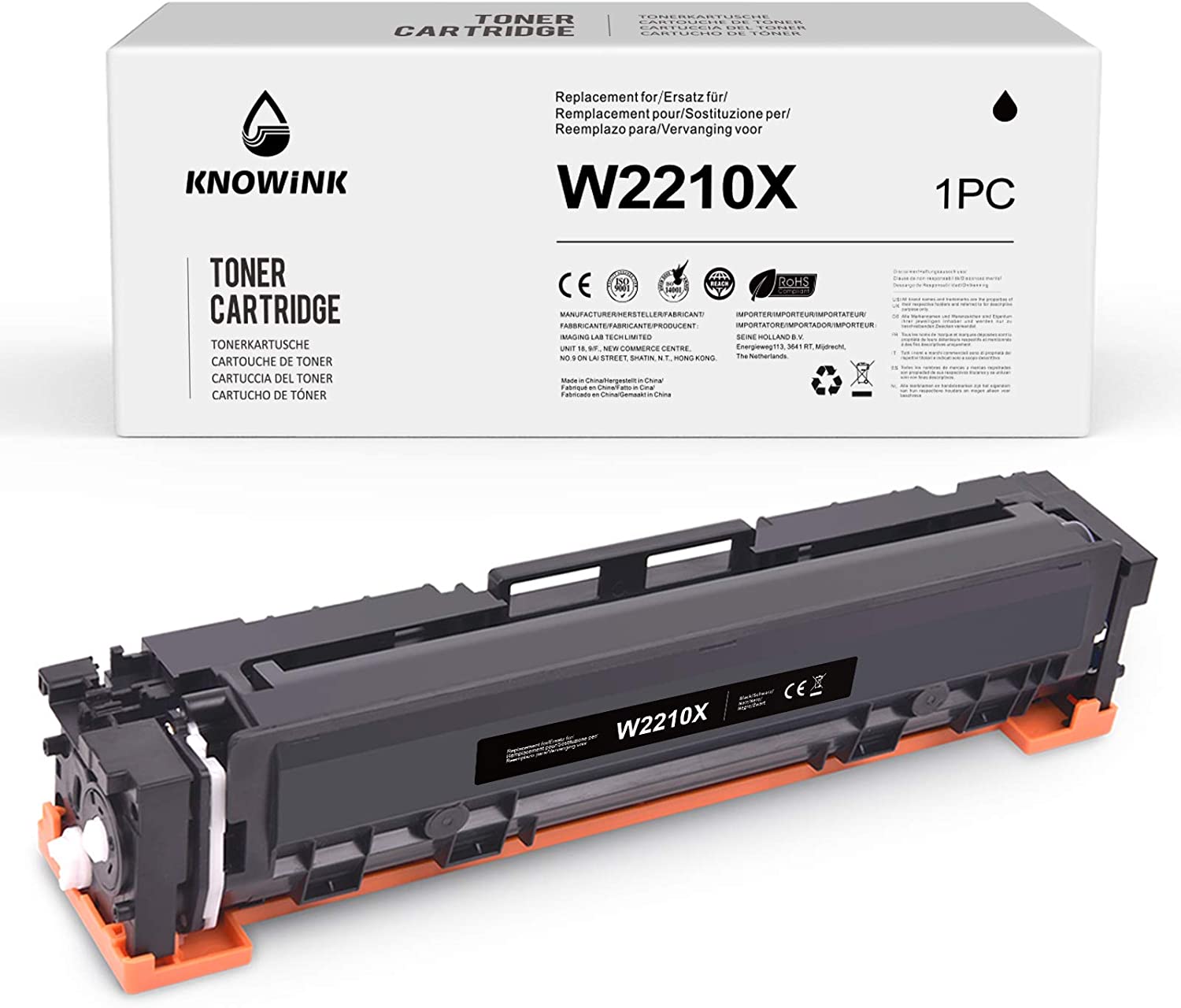 HP 207X BLACK COMPATIBLE TONER W2210X ( NO CHIP )
