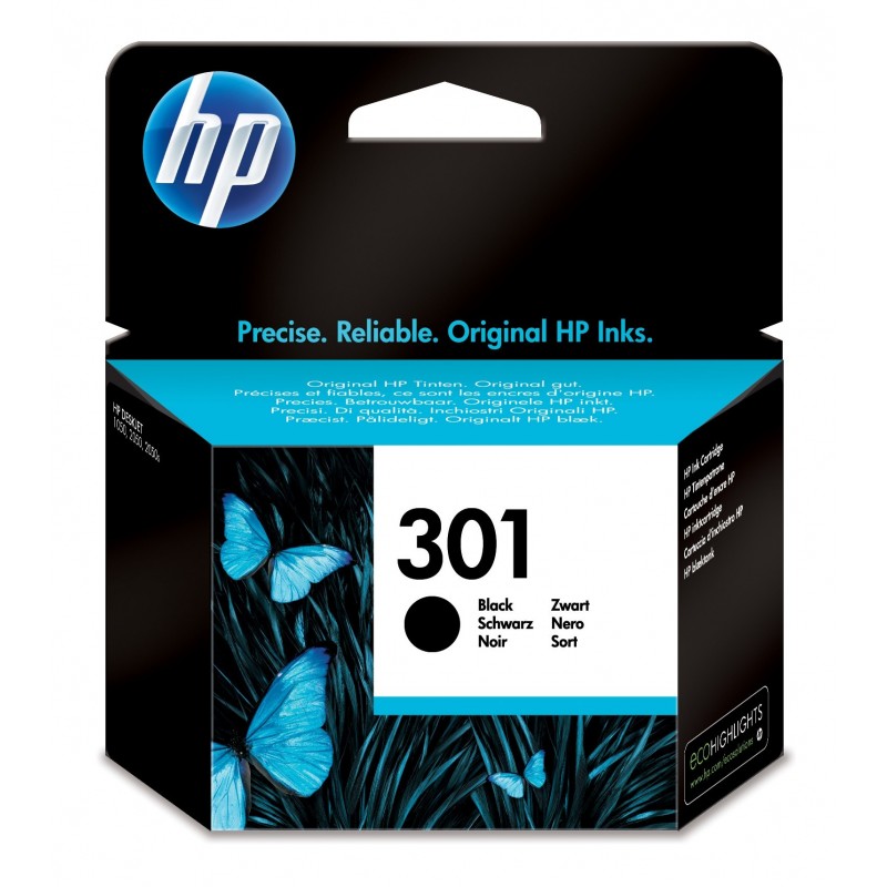 HP 301 BLACK ORIGINAL