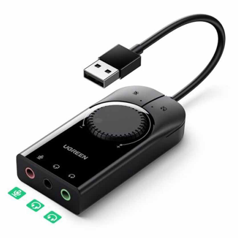 Orico Converter USB-A to Sound Card with Volume SC2
