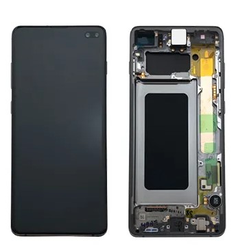 Samsung G975F Galaxy S10 Plus LCD Display + Touchscreen + Frame Black (Original)