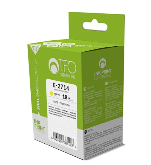 EPSON 2714 YELLOW COMPATIBLE INK	