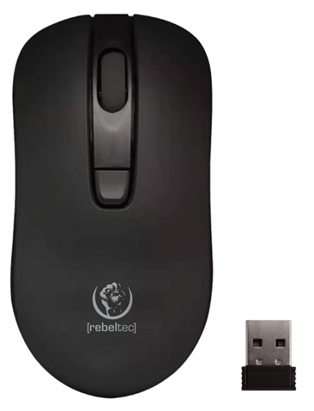 Rebeltec wireless mouse STAR black
