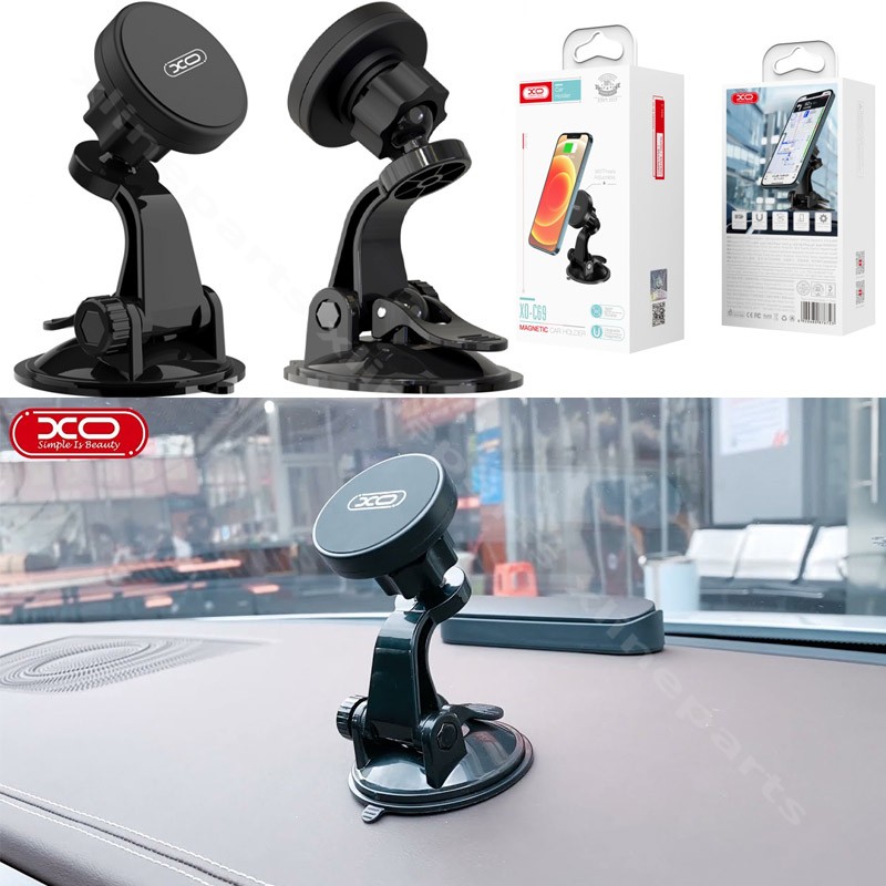 XO car holder C69 magnet black