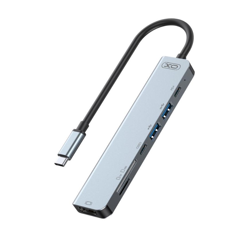 XO USB C Hub 7 in 1 