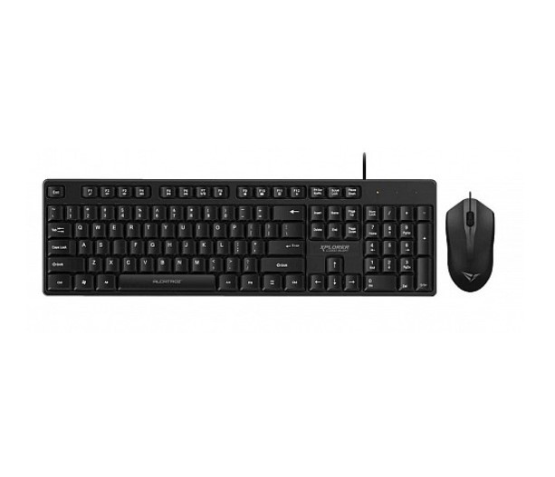 Alcatroz XPLORER C3300 Wired Keyboard & Mouse Black	