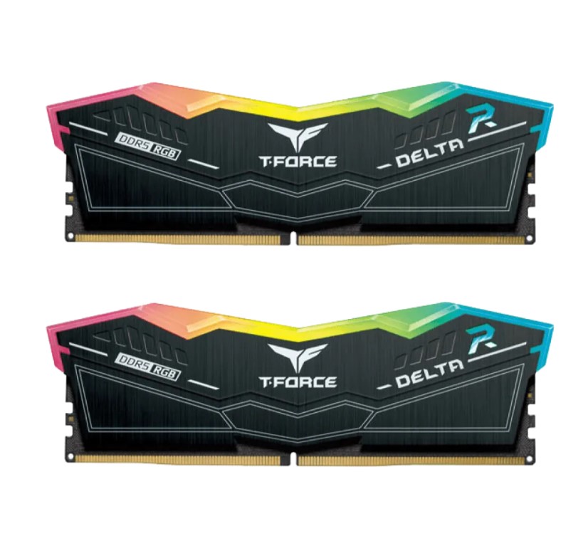 TEAM GROUP T-FORCE DELTA RGB 32GB 6000 DDR5 SET ( 2x16GB ) BLACK
