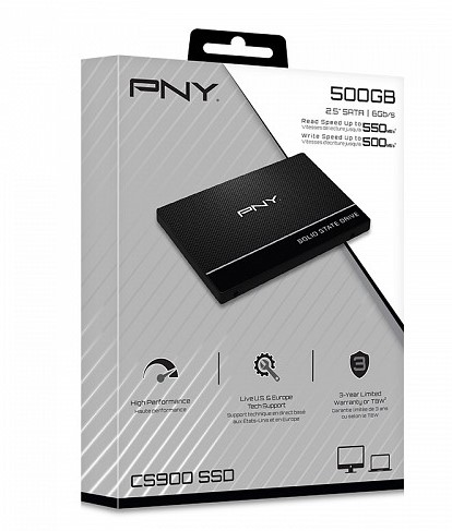 PNY CS900 Sata3 SSD 500GB
