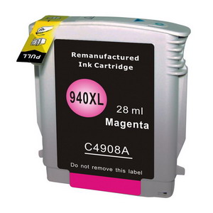 HP940XL(C4908AN) MAGENTA COLOUR INK WITH APEX CHIP
ID:210