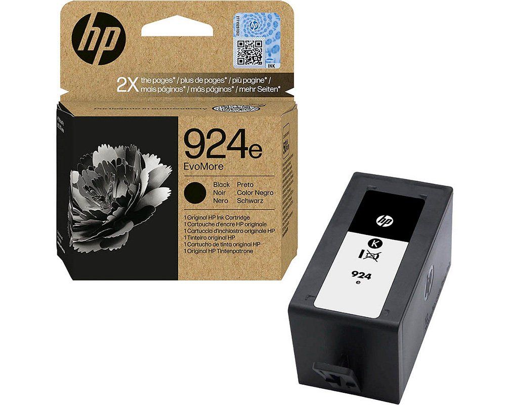 HP 924E BLACK ORIGINAL